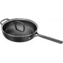 ZWILLING Milano Sauté Panna ar stikla vāku 28 cm, Melna
