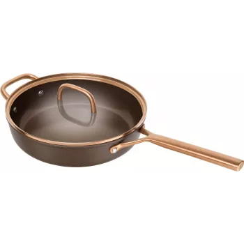 ZWILLING Milano Sautēšanas panna ar stikla vāku 28 cm, Brūna