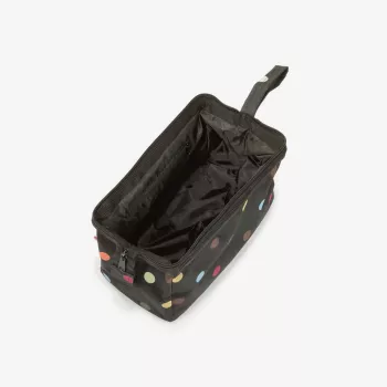 Reisenthel WC7009 Travel Cosmetic Dots Toiletry Bag - Daudzkrāsains poliesters ar rāvējslēdzēju, 3 kabatas