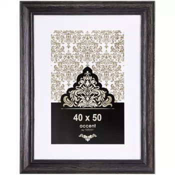 Nielsen Accent Vintage 40x50 Wood Black Picture Frame