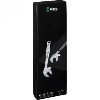 Wera 6004 Joker 2 Set Pašregulējošu atvērto uzgriežņu atslēgu komplekts (2 gab.)