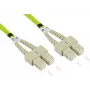 GoodConnections LW-802SC5 Fiber Optic Patch Cable 2 m LSZH OM5 SC/SC Duplex Green