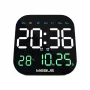 Mebus 19855 Radio-Controlled Analog Table Clock 18.5 cm Black