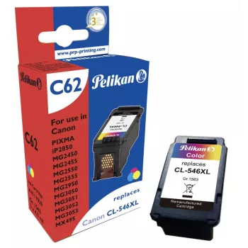 Pelikan saderīga tintes kasetne Canon CL-546XL (trīskrāsu, augstas ietilpības)