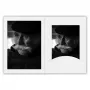 Daiber 11031 Portrait Photo Folders ar Passepartout 13x18 cm Balts Zīds 100 iepakojums