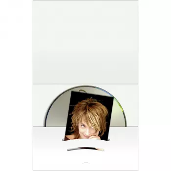 DAIBER 06612 Fotoarhīva mape 6x9 cm balta ar CD/DVD kabatiņu