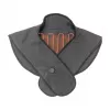 AddLiving Bezvadu Sildošs Kakla un Plecu Lakats, Antracīts