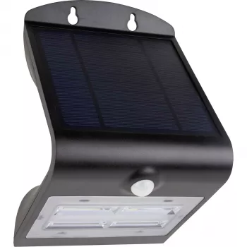 REV Solar LED Butterfly ar kustības detektoru 3.2W Melns