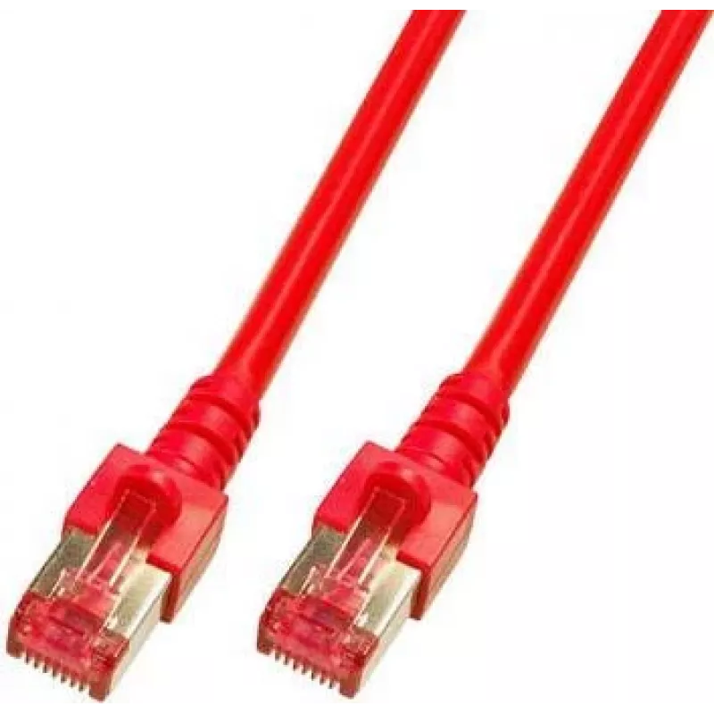 EFB Elektronik ECOLAN RJ45 Patch Cable Cat.6 S/FTP LSZH Red 0.5m