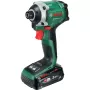 BOSCH UniversalImpactDrive 18V-210 Bezvadu Triecienskrūvgriezis (18V, 2.0Ah, Li-Ion, 1/4 collu sešstūris, 210 Nm, 3400 apgr./min, pārnēsāšanas soma, POWER FOR ALL ALLIANCE)