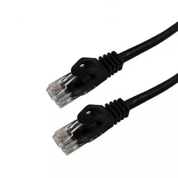 Grafenthal Patch Cable CAT6 F/UTP CU LSZH 3,00m Black