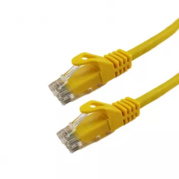 Grafenthal Patch Cable CAT6 F/UTP CU LSZH 5,00m Yellow