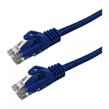 Grafenthal Patch Cable Cat6a U/UTP CU LSZH 0.25m Blue