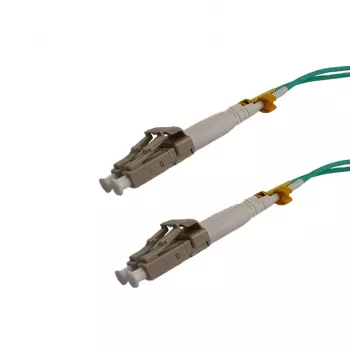 Grafenthal Optical Fibre Cable OM3 LC/UPC-LC/UPC LSZH 10,00m Aqua Blue
