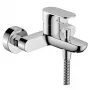 Hansgrohe Rebris S Vannas maisītājs ar vienu sviru, atklātā uzstādīšana, hroms