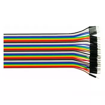 Kabelmeister Jumper Wire 40-Pin Separable Wires for Arduino Raspberry Pi etc. Male-to-Male