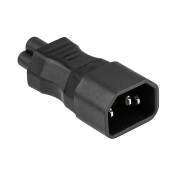 Kabelmeister Power Adapter Cable C14 to C5 0.2m Black