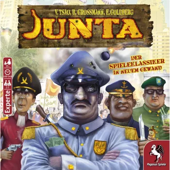 Pegasus Spiele Junta galda spēle - Stratēģija, blefošana, sarunas - Vecums 16+ - 4-7 spēlētāji - 120-240 min