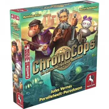 Pegasus Spiele ChronoCops – Žila Verna paralēlās pasaules paradokss