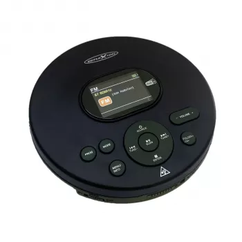 Reflexion PCD540DAB/BK Pārnēsājams CD atskaņotājs ar DAB+ radio, MP3 atskaņošanu, Melns