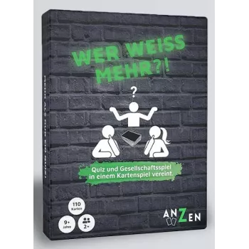 ANZEN - WER WEISS MEHR?! - Kāršu spēle