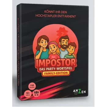 ANZEN IMPOSTOR - The Party Word Game - Family Edition