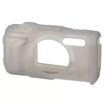 Olympus CSCH-128 Silikona maciņš Tough TG-5/TG-6 - Pelēks