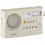 Sangean PR-D4 BT portatīvais AM/FM radio ar Bluetooth - Pasteļkrēms