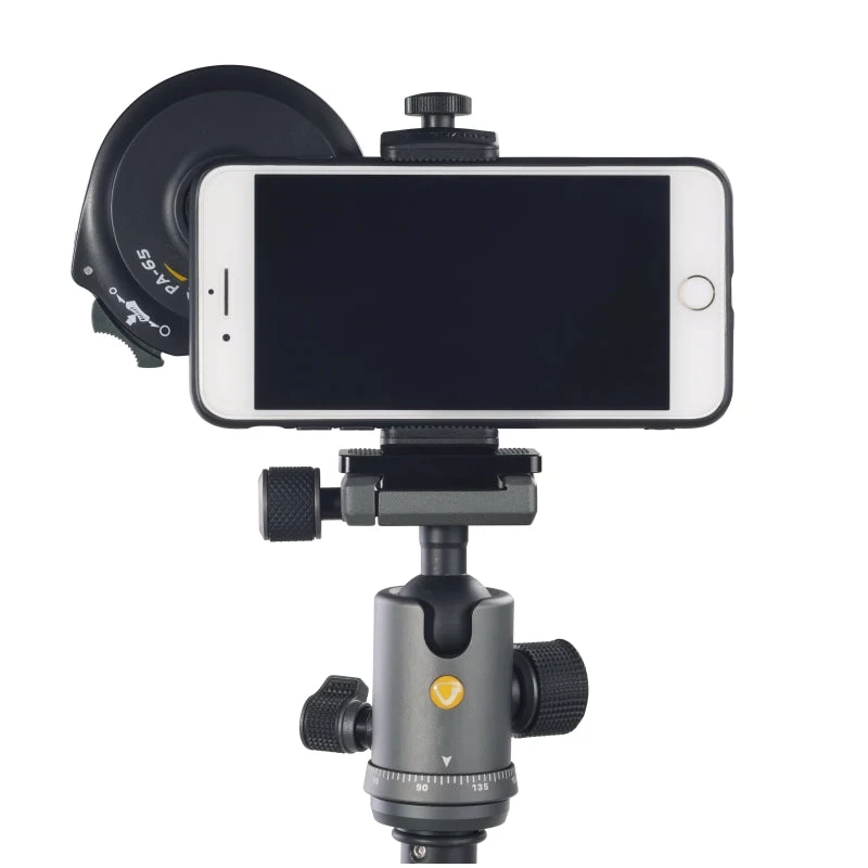 Vanguard VEO PA-65 Smartphone Digiscoping Adapter - Melns - 18 cm (7.1 collas)