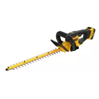 DEWALT DCMHT562P1 18V XR Bezvadu dzīvžoga šķēres, 55 cm asmens, 19 mm griešanas jauda, 1x5.0Ah
