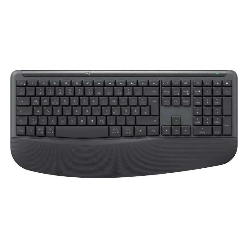 Logitech MK880 For Business bezvadu tastatūras un peles komplekts - Grafīts - Šveices franču izkārtojums