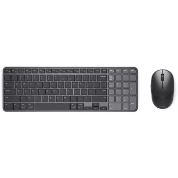 Dell Pro 7 Rechargeable Compact Keyboard and Mouse - KM746 - Black - German Layout