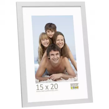 Deknudt S44CD1 15x20 Wood Silver Single Picture Frame