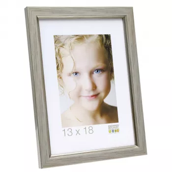 Deknudt S46AD1 Vienas fotogrāfijas rāmis 13x18 cm Sudraba Plastmasas Taisnstūrveida