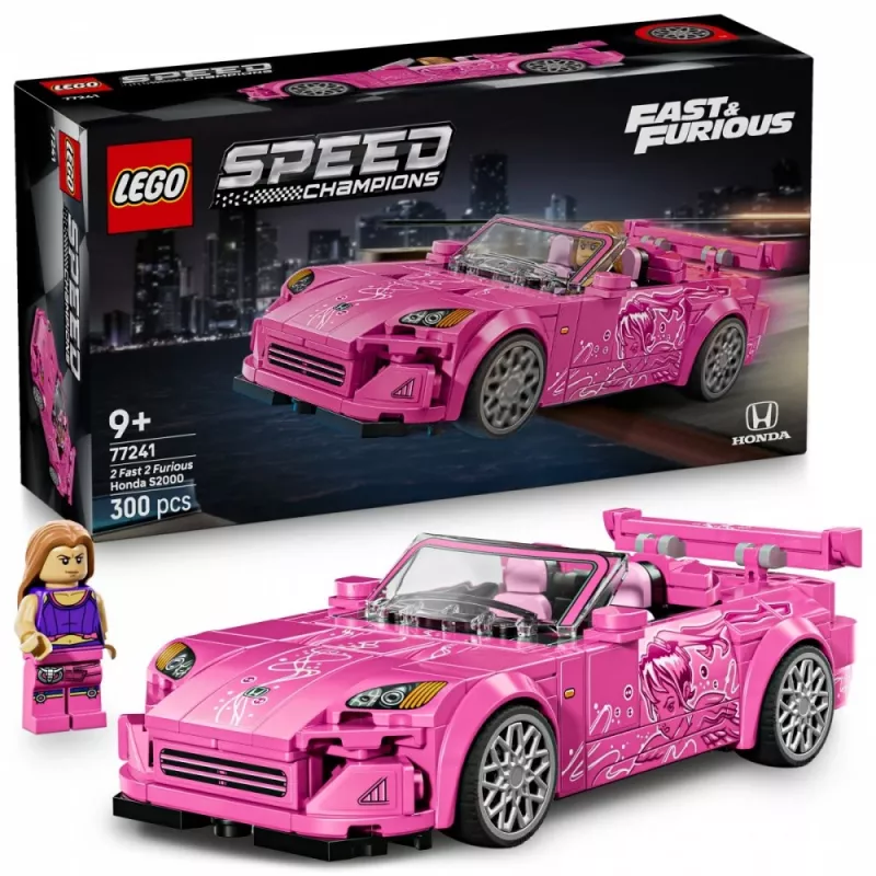 LEGO Speed Champions 77241 2 Fast 2 Furious Honda S2000 Būvēšanas Komplekts
