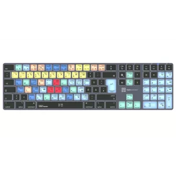 Logickeyboard Steinberg Cubase/Nuendo Titan DE Mac (LKB-CBASE-TM-DE)
