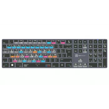 Logickeyboard Adobe Graphic Designer Titan FR PC Backlit Keyboard (French AZERTY)