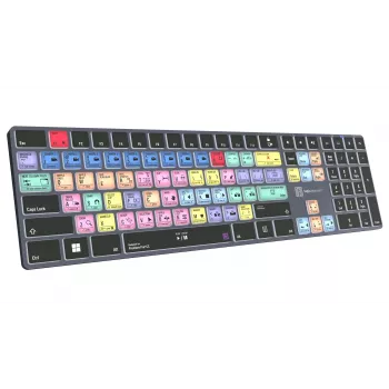 Logickeyboard Adobe Premiere Pro CC Titan UK PC rediģēšanas tastatūra