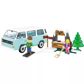 Cobi Volkswagen T3 Winter Adventure Būvbloku komplekts (230 gab.)