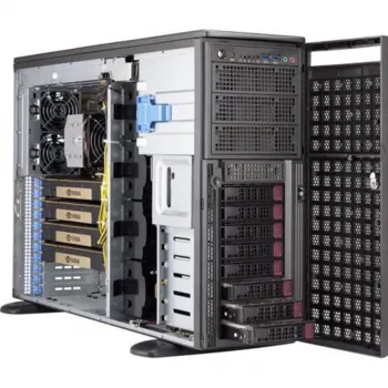 Supermicro SuperWorkstation 540A-TR Full-Tower Workstation, Intel C621, Dual Xeon Scalable, 2200W