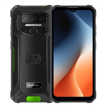 OUKITEL WP23 Plus 6,52 collu 8GB/256GB 10600mAh Zaļš izturīgs viedtālrunis