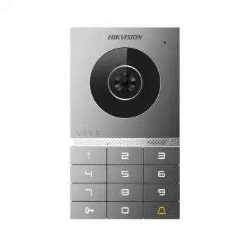 Hikvision DS-KV7023EY-IME2 video durvju stacija, 2 MP, PoE, IP65, IK08, Mifare