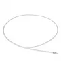 FlashForge AD5MPRO Filament Tube - PTFE Guide Tube priekš Adventurer 5M Pro 3D Printer (1.75mm Filaments, 400mm Garums, Caurspīdīgi Balts)