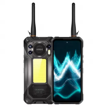 OUKITEL WP61 Plus 5G Walkie-Talkie viedtālrunis 6,78 collas 12/512GB 20000mAh Melns