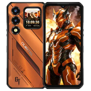 OUKITEL WP66 5G 6,6 collas 12/512GB 11000mAh Izturīgs viedtālrunis Oranžs