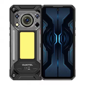 OUKITEL WP500 6,78 collu 12GB/1TB 10000mAh viedtālrunis Melns