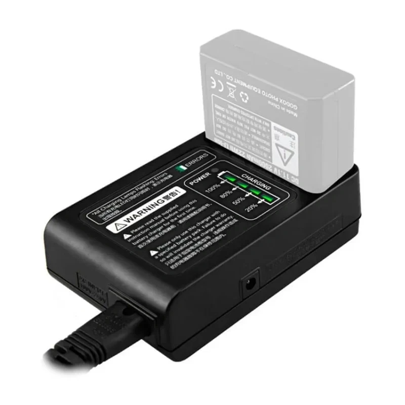 Godox VC-18 Lādētājs VB-18 Akumulatoram
