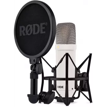RODE NT1 Signature White - Lielā diafragma kondensatora mikrofons