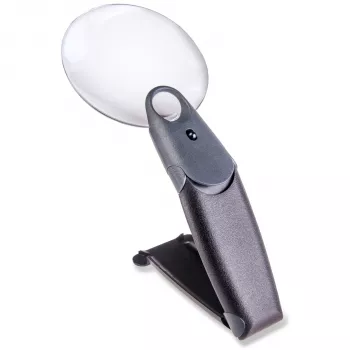 Carson FH-25 FreeHand 2.5x palielināmais stikls ar LED apgaismojumu, melns