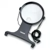 Carson HF-25 MagniFree LED palielināmais lukturis 2x/5x 11cm Melns